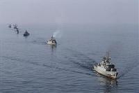 Iran’s Revolutionary Guards hold exercises in Strait of Hormuz thumbnail