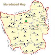 Moradabad Map